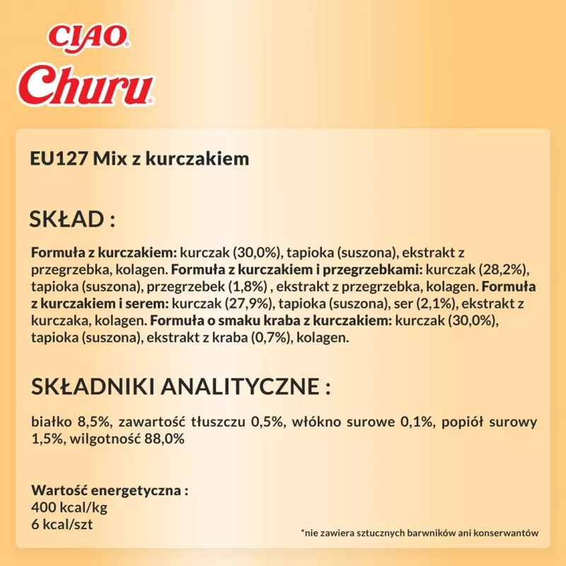 INABA Churu Variety Box Chicken - Katzensnacks - 20 x 14 g