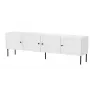 4D RTV-Schrank PALAZZO BIS 201x40x60 weiß matt