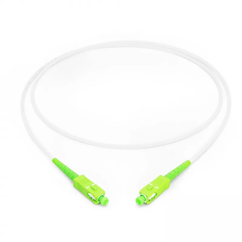 Digitus Glasfaser-Stahlarmiertes Patchkabel SC/APC SC/APC 1 m Singlemode G.657.A2