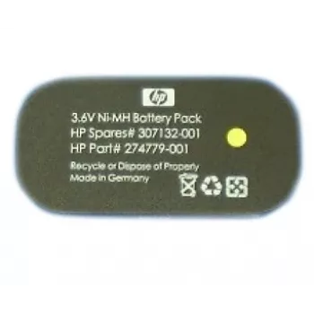 3,6 V Akkupack, 500 mAh NiMH, oval