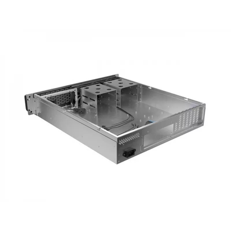 Rackgehäuse Lanberg SC01-5202-12B 2U Schwarz 3 Lüfter HDD+SSD