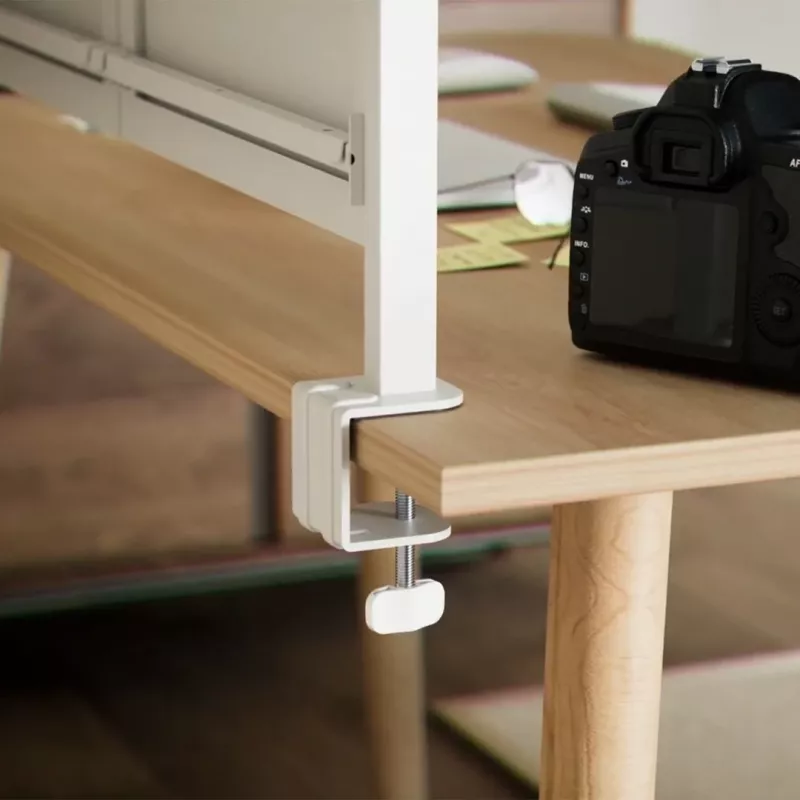 Schreibtischtrennwand Ergo Office ER-300 W, Breite 1250 mm, maximale Belastung 10 kg