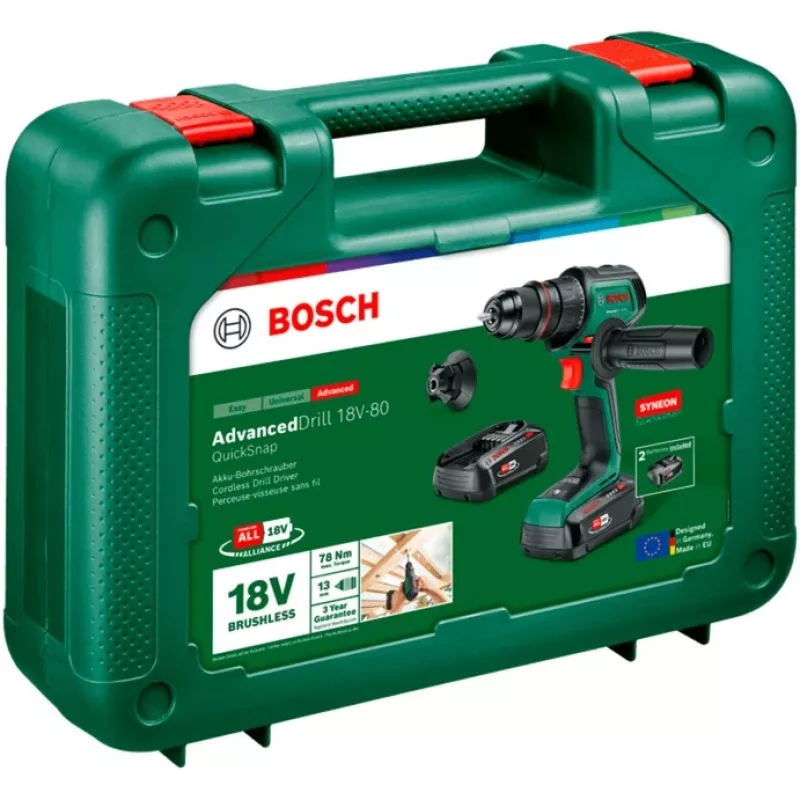 Bosch 06039E2002 Akku-Bohrschrauber Schwarz