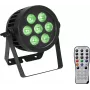 LED PAR Light EUROLITE 7x8W QCL Spot — 7x8W RGBW LEDs, compact stage/studio fixture