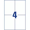 Selbstklebendes Etikett Rechteck Avery 3483