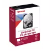Toshiba P300 Desktop PC - Festplatte - 6 TB - intern - 3.5 (8.9 cm) - SATA 6Gb/s - 5400 U/min - Puffer: 128 MB