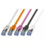 Netzwerkkabel LogiLink CQ4051S 2m RJ-45 Cat7 Weiß