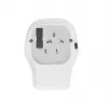 Wand-Reiseadapter GEMBIRD TPA-1A2C20-02-W 20W — 1xUSB-A + 2xUSB-C, Typ-G-Stecker, 100–250 V, weiß