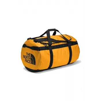 Duffel Bag The North Face NF0A52SC 132L Nylon Polyester Schwarz Gelb