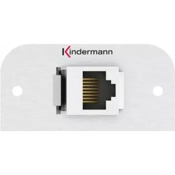 Kindermann 7441000526 RJ-45 Aluminium Steckdose (7441000526)