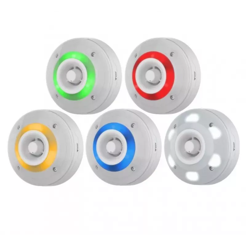 Stroboskop-Sirene AXIS D4100-VE/MK II 03105-001 — wetterfest IP66 für Außensicherheitsinstallationen