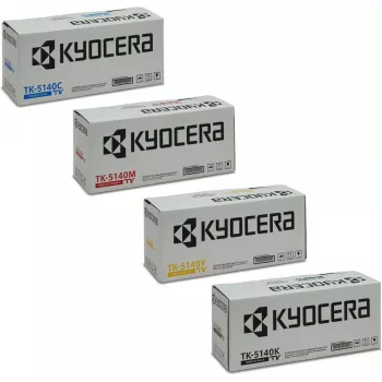 Tonerkartuschen-Set Kyocera TK-5140 – Original 4-Farben-Multipack