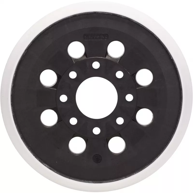 Bosch Accessories 2608000349 Schleifteller, mittelhart, 125 mm, für GEX 125-1 AE Durchmesser 125 mm, passend für Exzenterschleifer GEX 125-1 AE