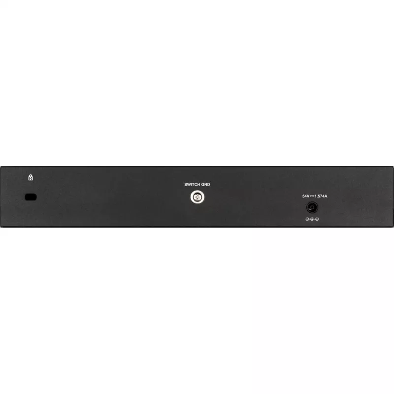 D-Link DGS-1210-10P Managed L2 Gigabit Ethernet (10/100/1000) Power over Ethernet (PoE) 1U Schwarz