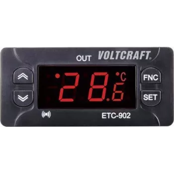 Temperaturregler Voltcraft ETC-902, NTC/PTC-Eingang, -30 bis 50°C Bereich, Relaisausgang 10 A