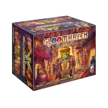 Gloomhaven: buttons & Krabbler, Brettspiel