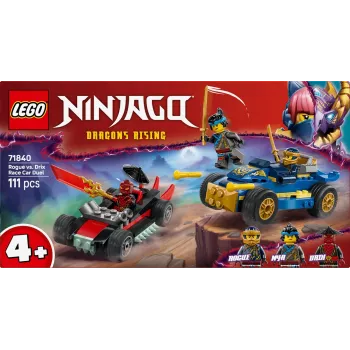 Bausteine Ninjago 71840 Renn-Duell Rogue vs. Drix