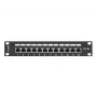 Patchpanel 1U Lanberg PPF5-9012-B
