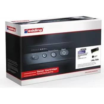 EDDING Toner 18-6008 wie Lexmark 50F2U00/50F2U0E schwarz - kompatibel - Tonereinheit