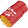 VDE Zyklop-Steckschlüssel-Einsatz, 18mm, 3/8 rot/gelb, isoliert bis 1.000 Volt