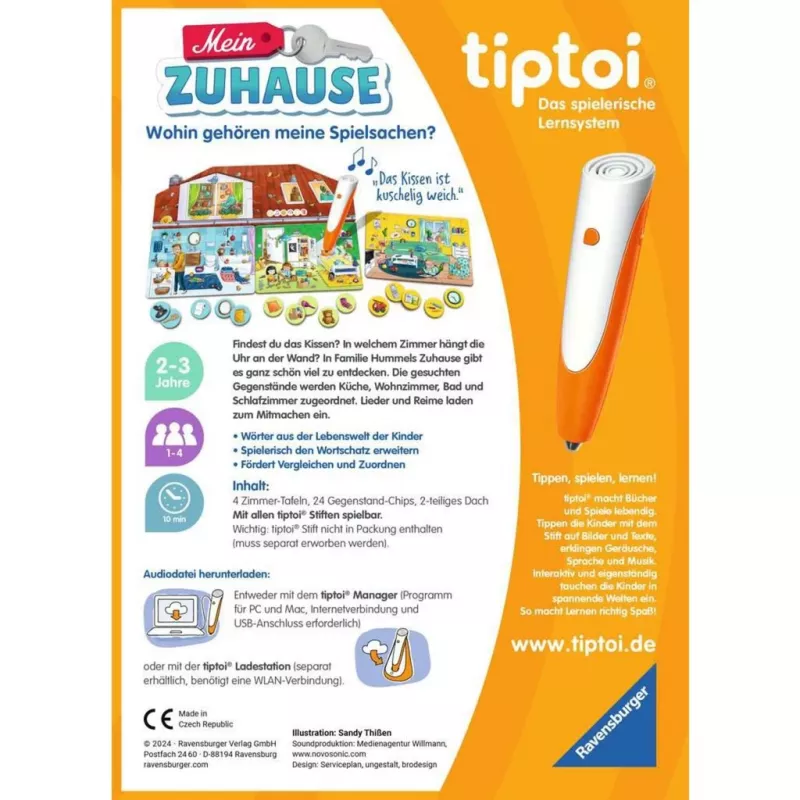 tiptoi My Home, Gesellschaftsspiel