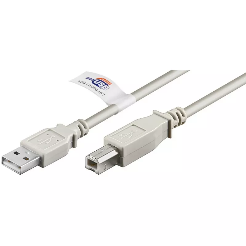 Goobay 50833 USB-Kabel grau