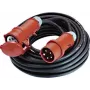 Netzkabel Bachmann 347.170 Schwarz Rot 5 m