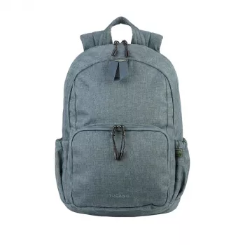 Laptop-Rucksack TUCANO BIT für Notebooks bis zu 16 Zoll, blau, Kunststoffmaterial