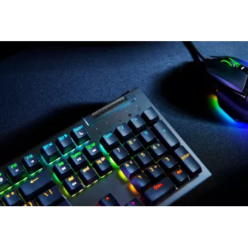 Razer BlackWidow V4 X Tastatur Gaming USB QWERTY US Englisch Grün
