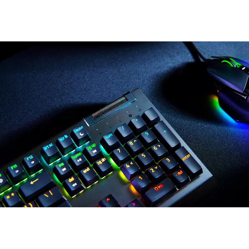 Razer BlackWidow V4 X Tastatur Gaming USB QWERTY US Englisch Grün