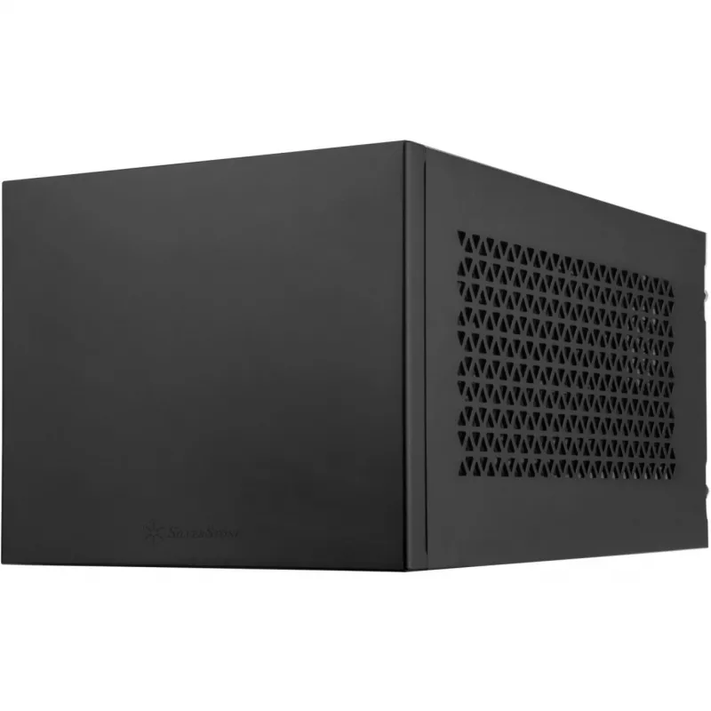 SilverStone SUGO SG15B - Cube - Mini-DTX - kein Netzteil (ATX / PS/2)