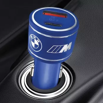 Auto-Ladegerät 20W PD-QC 3.0 Fast Blue