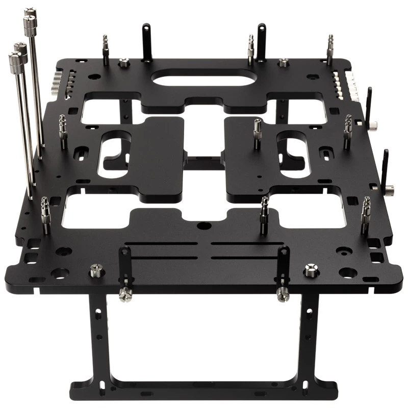 Benchtable Streacom BC1 V2 schwarz ATX-Unterstützung Aluminium