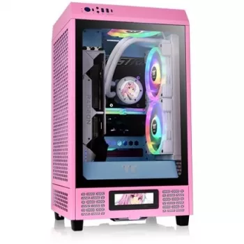 PC-Gehäuse Thermaltake Tower 200 Mini Tower Pink