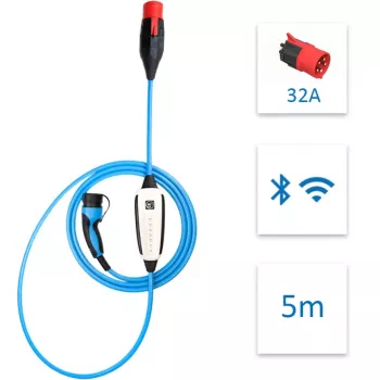 NRJkick Mobile Wallbox 32A 5m Standard (22 kW, 5 Meter Kabel)