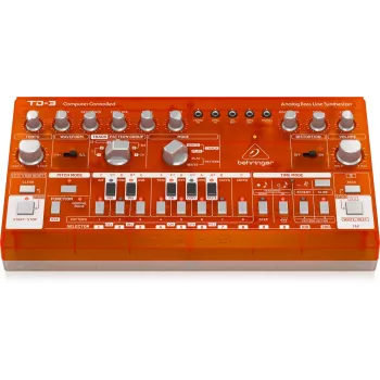 Analog-Synthesizer Behringer TD-3-SB Rot 9V DC