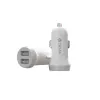 Auto-Ladegerät Devia Smart Series Lightning 5V 3,1A Dual USB Weiß