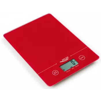 Elektronische Küchenwaage Adler AD 3138 Rot