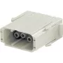 Harting Steckverbinder Han C-Modul Kontakteinsatz 09 14 008 3001 — 8 Signalkontakte + PE, Crimp