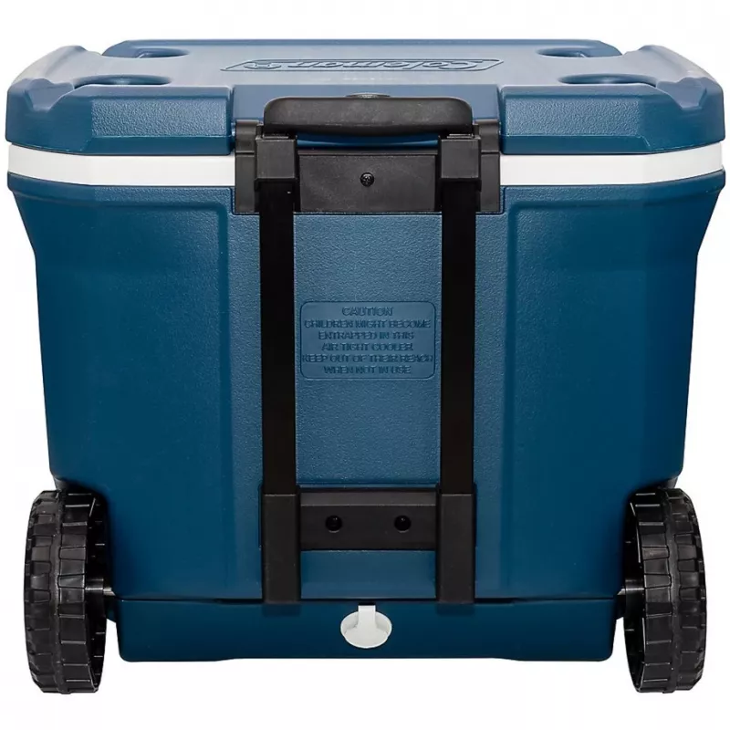 Coleman 50QT Xtreme Rollkühler, Blau, Kunststoff, Polyurethan (PU), Schwarz, 47 l, 113 kg