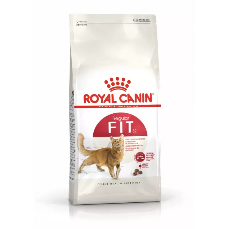 Royal Canin Feline Fit 2kg Katzen-Trockenfutter für ausgewachsene Katzen