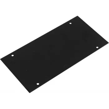 Blindplatte Omnitronic Modul 2U 176x88 mm für Rackmodule