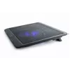 Laptop-Ständer Gembird NBS-1F15-04 für Laptops bis 15 Zoll, schwarz, ABS, 330×250×25 mm