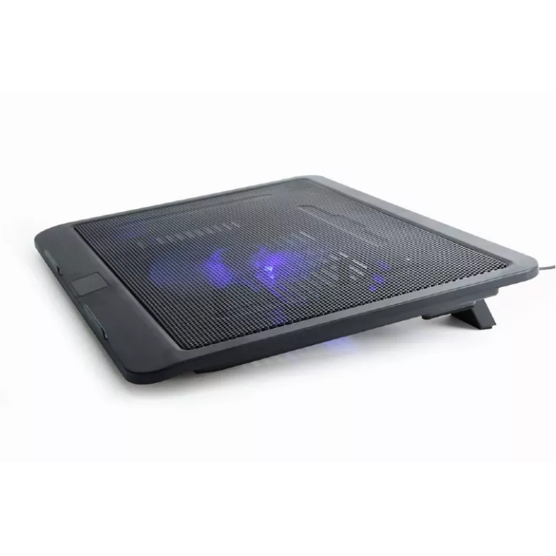 Laptop-Ständer Gembird NBS-1F15-04 für Laptops bis 15 Zoll, schwarz, ABS, 330×250×25 mm