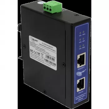 PoE-Injektor ALLNET ALL-PI2015MGPB-B Power-Booster 90W — Industrieller MultiGigabit-PoE++-Injektor