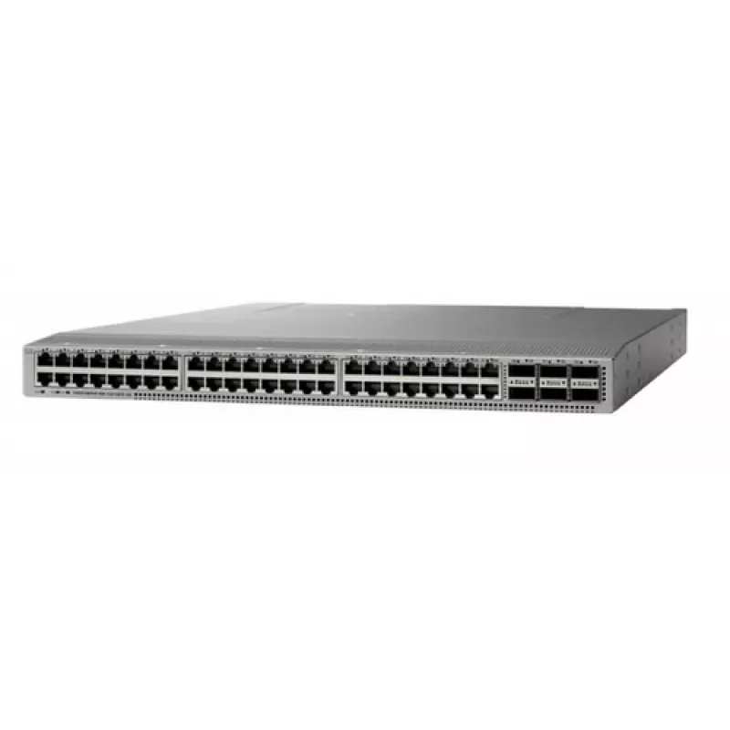 Managed Network Switch Cisco N9K-C93108TC-FX3P 48x 10G Ethernet 1U