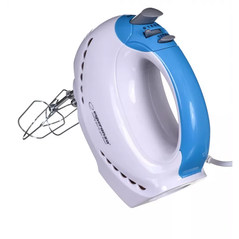 Esperanza EKM010 Handmixer 300 W Hellblau, Weiß