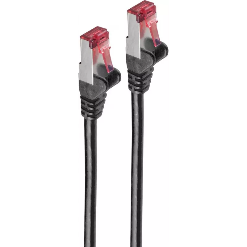 Netzwerkkabel ShiverPeaks BS75711-A0.15S Schwarz 0,15 m Cat6a S/FTP