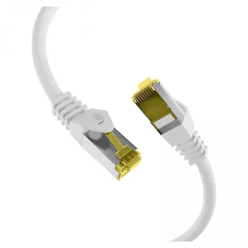 EFB-Elektronik RJ45 Patchkabel Cat.6A S/FTP LSZHCat.7 Rohkabel Weiß 0,15m Hersteller: EFB Elektronik (MK7001.0,15W)