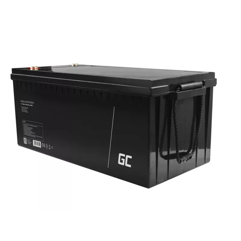 Fahrzeugbatterie Grün Cell AGM33 VRLA AGM 200 Ah 12 V, wartungsfrei, 58 kg